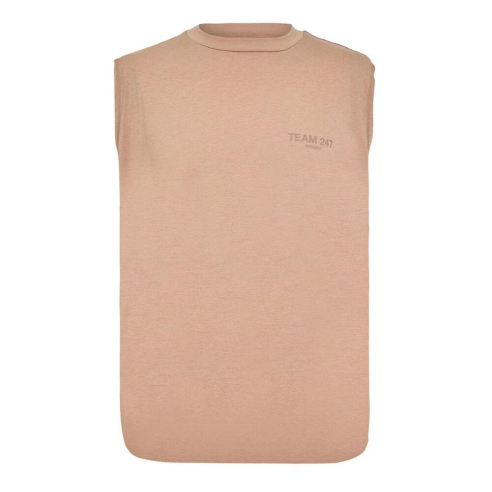 Represent Mens 247 Performance Sleeveless Gym Tank Top / Clay